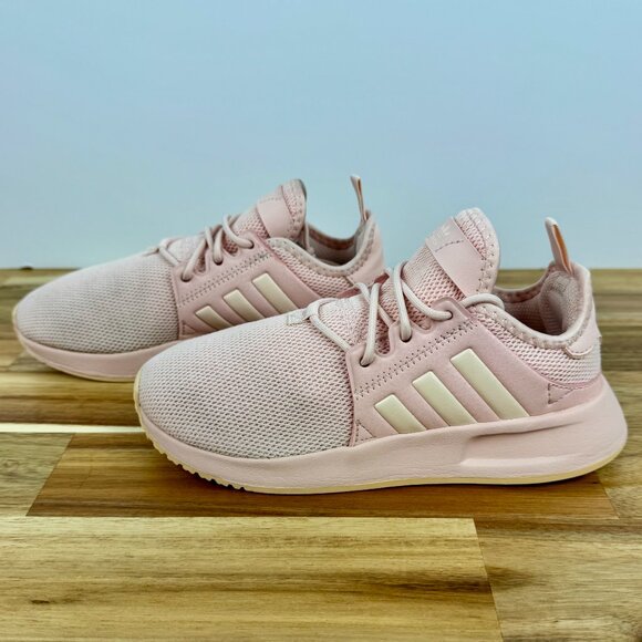 Adidas X_PLR J Big‎ Kids Size 1 Running Shoes Icey Pink BY9880 Athletic Sneakers - Picture 4 of 9